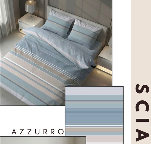 Copriletto estivo scia righe - scia,
