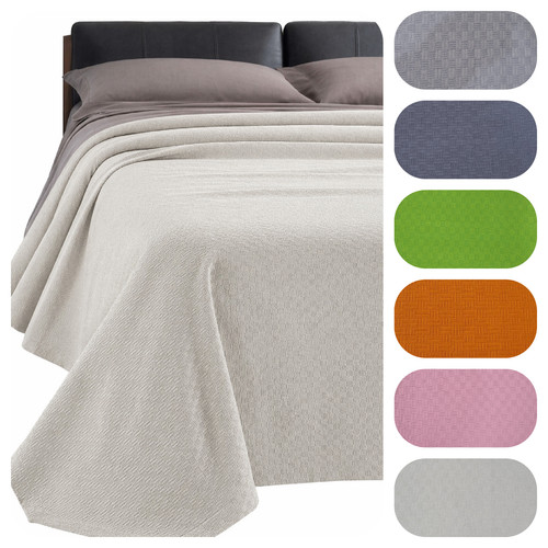 Copriletto estivo cotone kari - cotone,