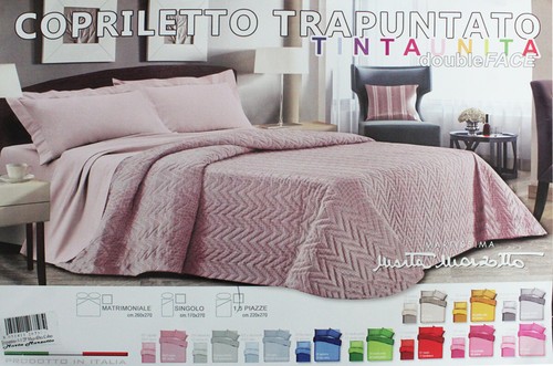Copriletto trapuntato marta - copriletto,