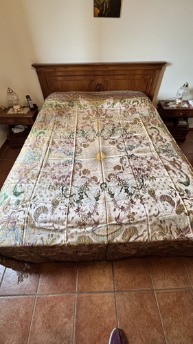 Copriletto jacquard vintage